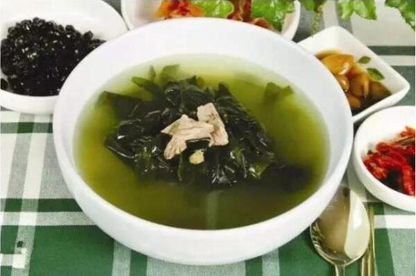 養心多吃紫菜湯