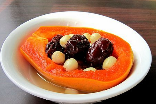 2款美白養顏食譜 木瓜紅棗蓮子蜜