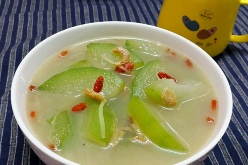 飲食減肥 達人常喝海米冬瓜湯