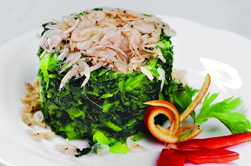 自制蝦皮炒小白菜增強免疫力