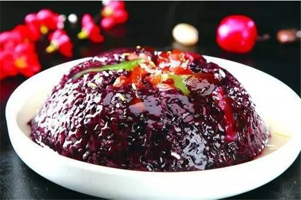 紫米八寶飯的做法介紹
