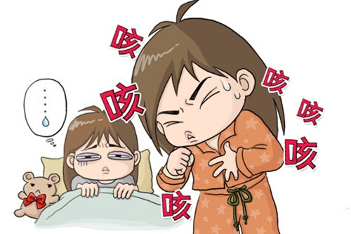 咳嗽漫畫圖