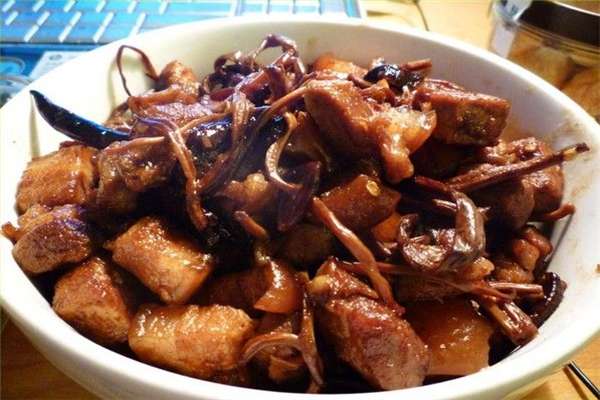茶樹菇燒肉的做法