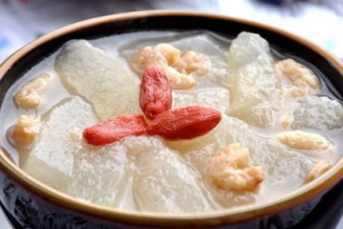 秋季減肥食譜之海米冬瓜湯