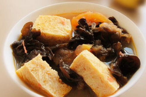 排毒食譜你選哪款 凍豆腐木耳酸湯