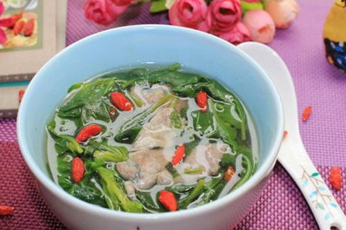 春分時節滋補方式 枸杞瘦肉湯