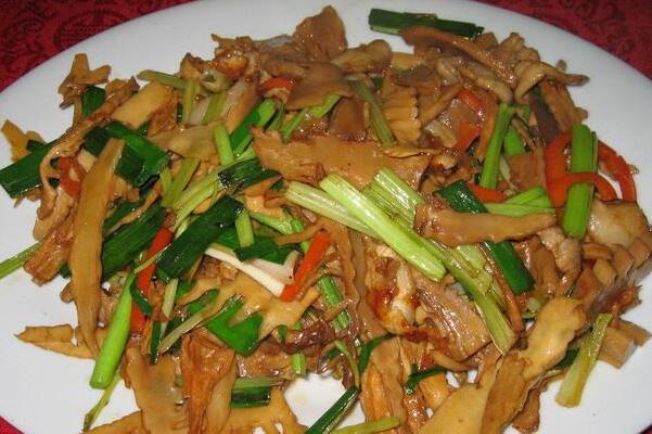 竹筍炒肉的做法,竹筍炒肉,方竹筍,竹筍