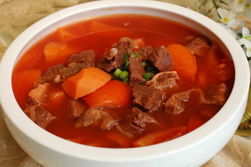 排毒養顏的食譜 胡蘿卜燉牛肉