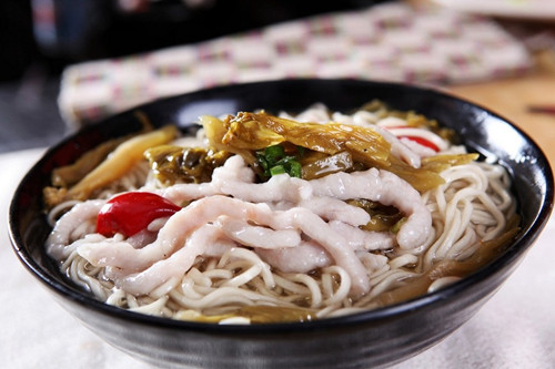 冬季驅寒早餐 來碗肉絲面