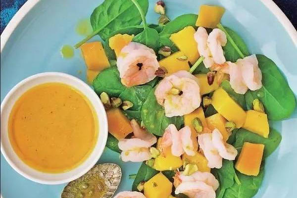 鮮蝦芒果沙拉