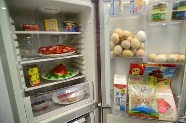 冰箱保存食物
