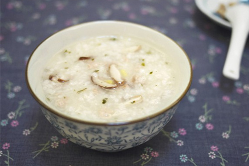 香菇蔥白粥