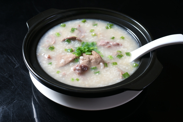 豬肝瘦肉粥