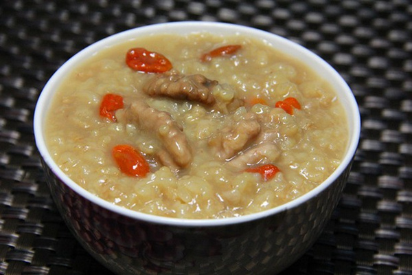 核桃枸杞粥的做法步驟_核桃_枸杞的作用功效 核桃枸杞粥