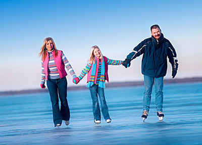 滑冰的註意事項和技巧