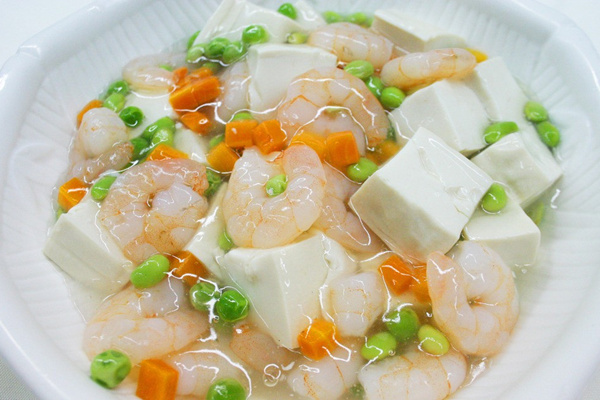 豆腐海藻鮮蝦湯