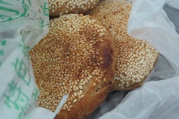 麻香醬肉燒餅