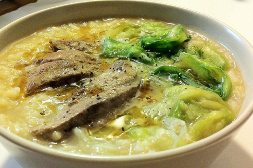 豬肝生菜粥 腸道最佳排毒食品