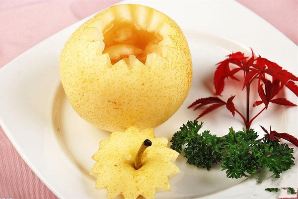 川貝母蒸梨