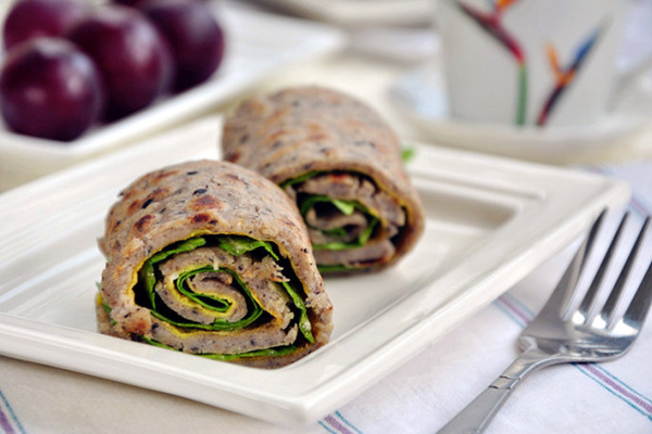 早餐蛋餅卷怎麼烙_火腿的功效作用_吃火腿有什麼好處 早餐蛋餅卷