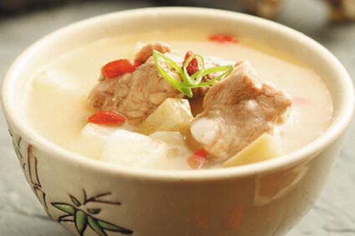 枸杞羊肉粥 給你的身體補充元氣