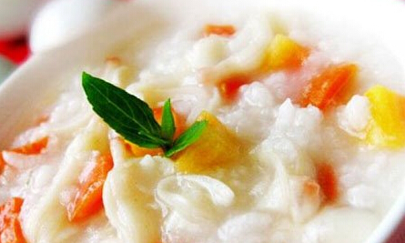 胡蘿卜雞肝粥的做法