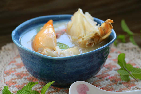 美白與美味兩全的蟹肉煮絲瓜