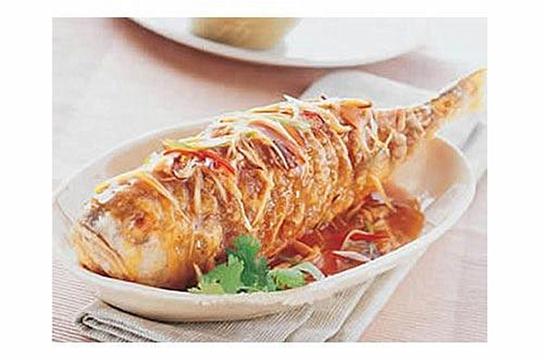 彩熘全黃魚