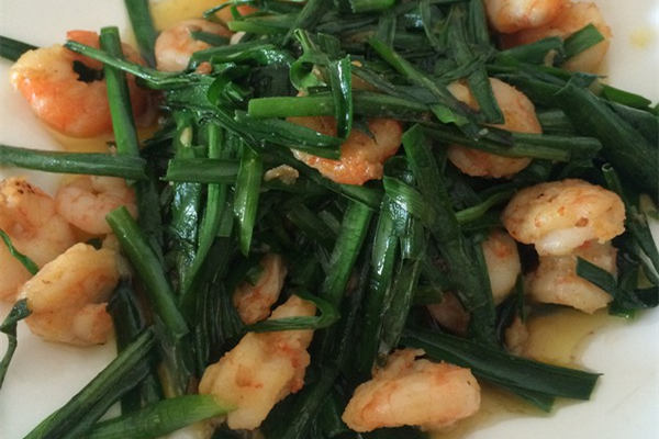 韭菜鮮蝦仁