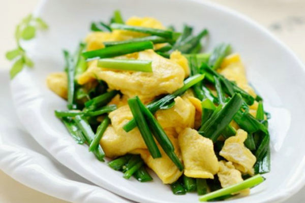 身邊的補腎藥 韭菜炒雞蛋