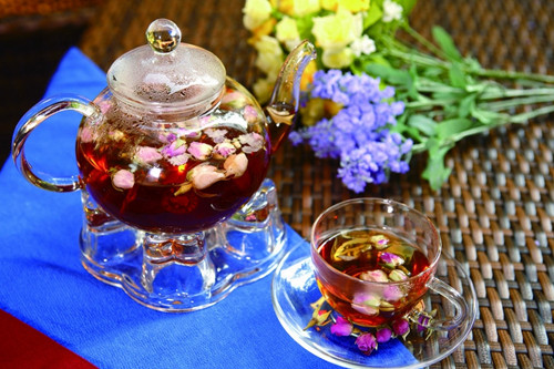 玫瑰花茶養顏又祛痘