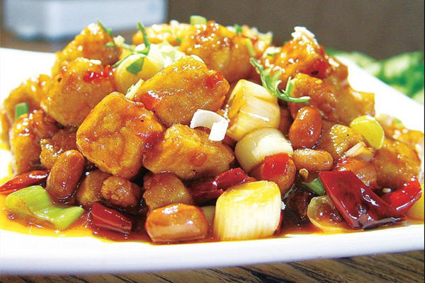 素食者的替代食譜 宮保豆腐