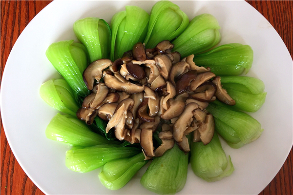 香菇油菜怎麼做_香菇油菜的做法_香菇油菜做法_香菇油菜 香菇油菜的做法介紹