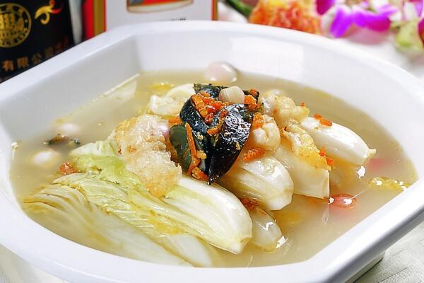 上湯娃娃菜_上湯雙菜_上湯娃娃菜的做法 上湯娃娃菜的做法和營養價值