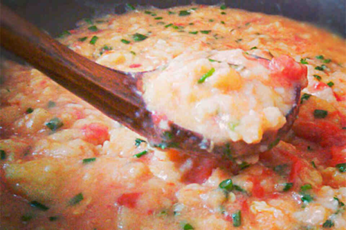 番茄蛋花面疙瘩