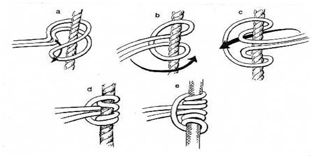 普魯士結打法 圖解 普魯士結打法 圖解
