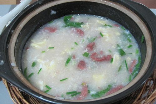 蛋花牛肉粥 健身強體好膳食 蛋花牛肉粥 健身強體好膳食