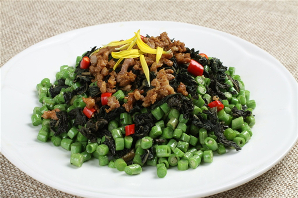 橄欖菜炒豆角介紹