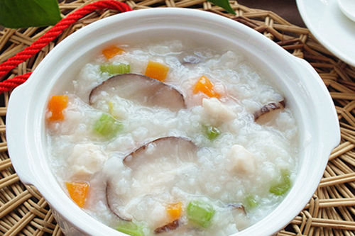 口蘑南瓜雞肉粥 寶寶的健康成長粥