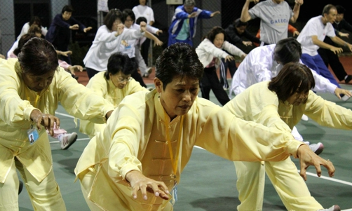 五禽戲的全套演練