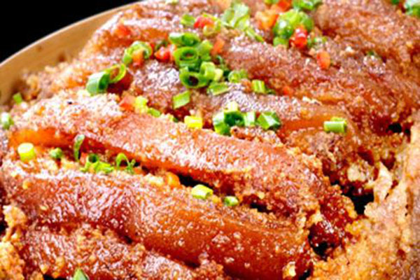 粉蒸肉的傢常做法是怎樣的呢？