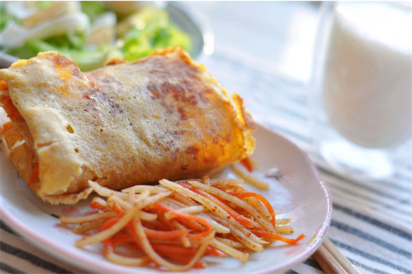 煎餅成紐約爆款_煎餅的做法