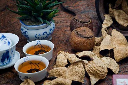 健胃消食就喝陳皮紅棗茶