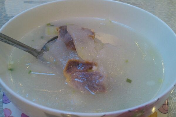 咸肉冬瓜湯