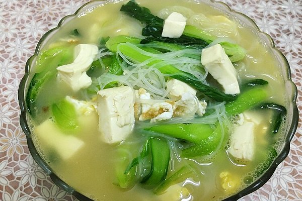 青菜豆腐湯_豆腐魚的做法 青菜豆腐湯的做法介紹