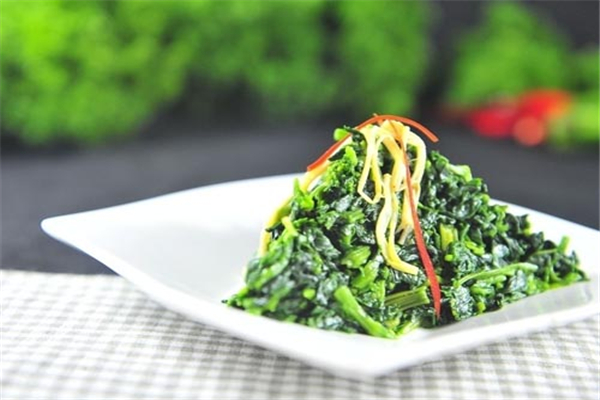 涼拌菠菜的做法介紹