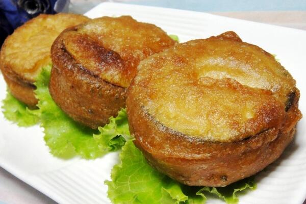 茄盒的做法_炸茄盒_炸茄盒的做法 炸茄盒的做法