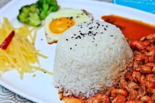 小龍蝦蓋澆飯_蓋澆飯的做法_番茄炒蛋蓋澆飯 小龍蝦蓋澆飯