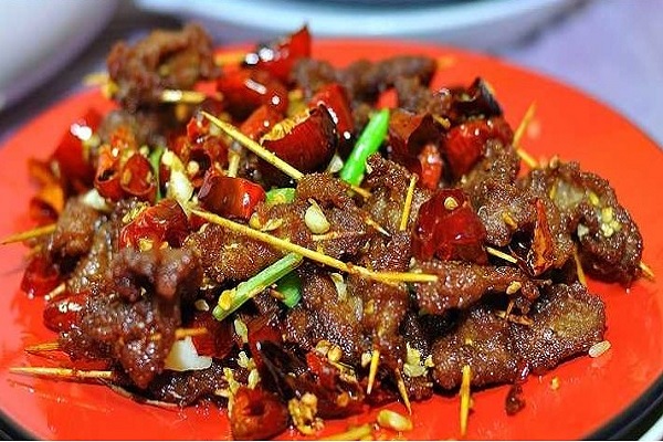 牙簽牛肉的做法